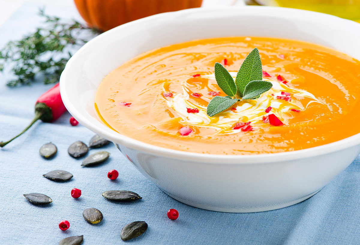Kürbissuppe