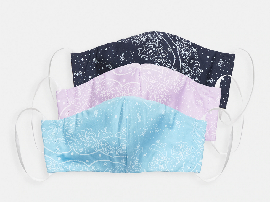 Modische Stoffmasken von Levi's