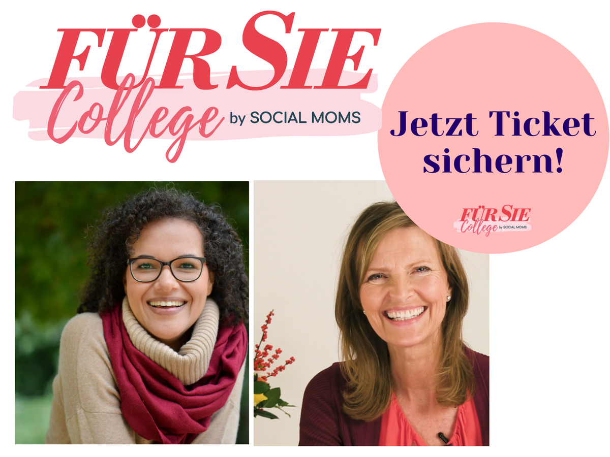 Geben reichlich Support: Unsere Mutmacherinnen Jessica Samuel (links) und Sabrina Fox
