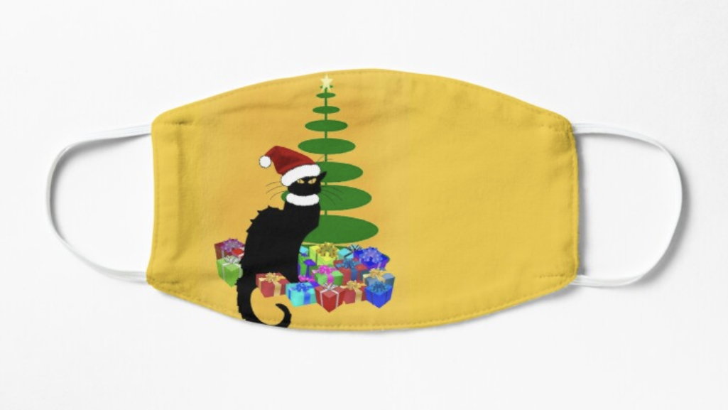 Le Chat Noir Stoffmaske
