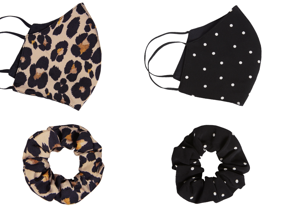 Oui Stoffmasken mit Scrunchie