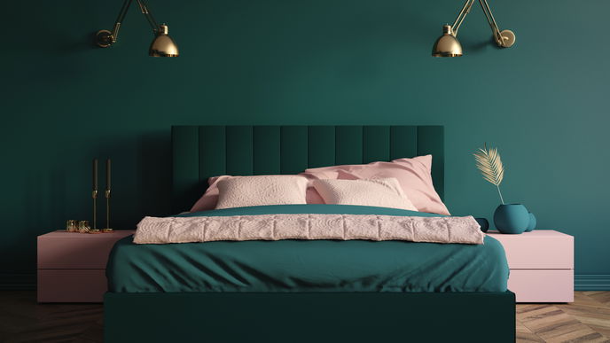 Warum Sie mit DIESEN 3 Wandfarben im Schlafzimmer zur Ruhe kommen