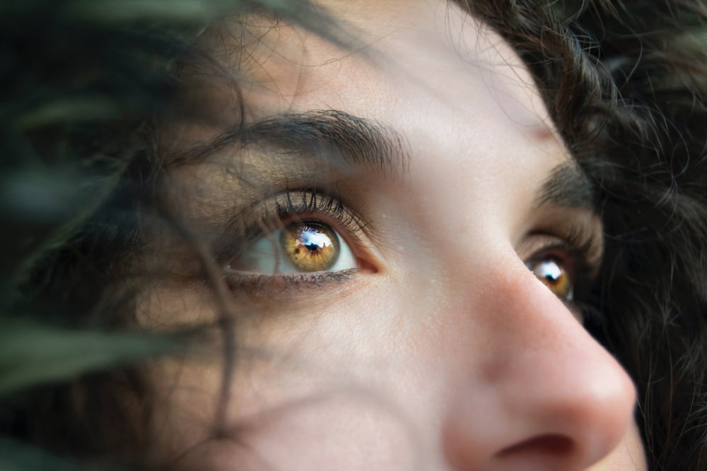 Frau Augen