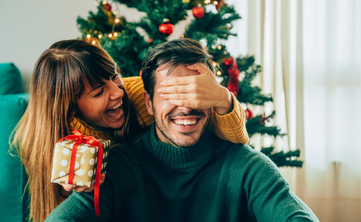 Paar Geschenke Weihnachten