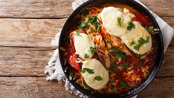 Überbackenes Hähnchen Mozzarella: Kalorienarmes Rezept