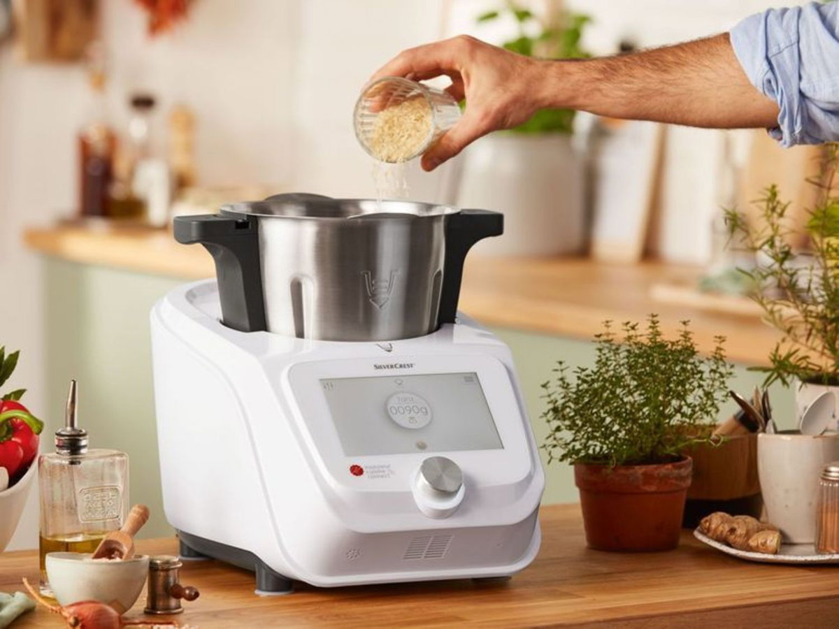 Silvercrest Küchenmaschine Monsieur Cuisine Connect SKMC 1200