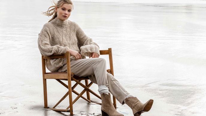 Strickanleitung: Pullover mit feinem Flechtwerk