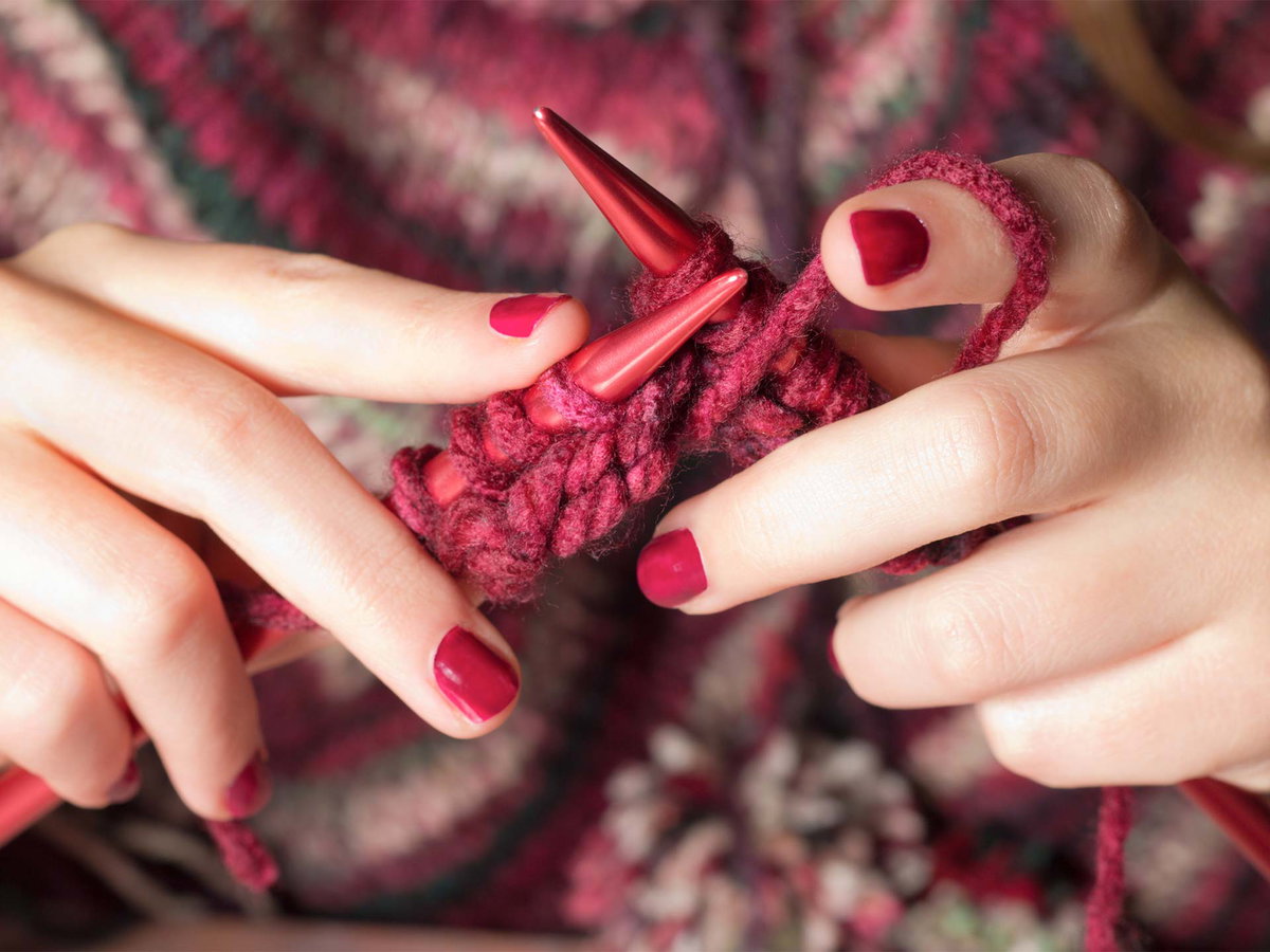 Wolle zum Stricken