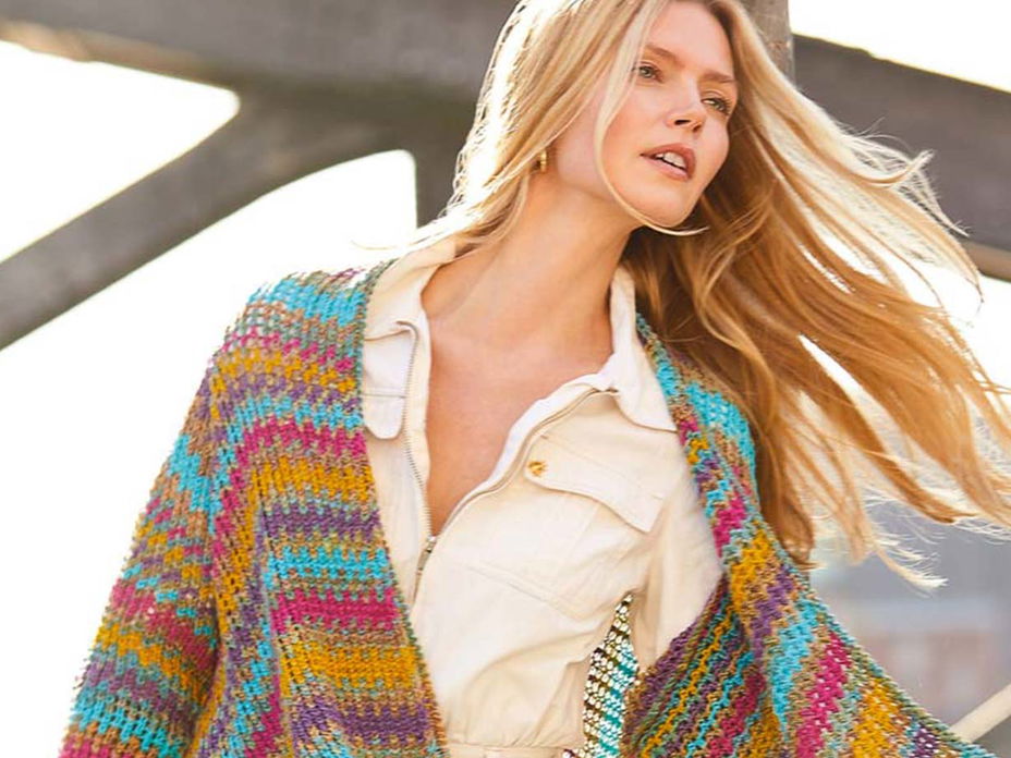 Strickanleitung: Cardigan im Retro-Style