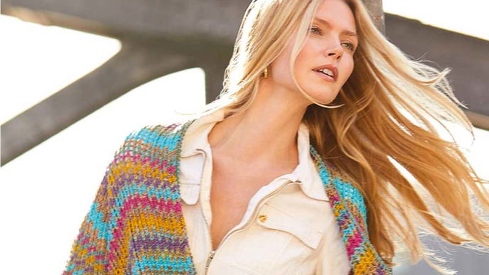 Strickanleitung: Cardigan im Retro-Style