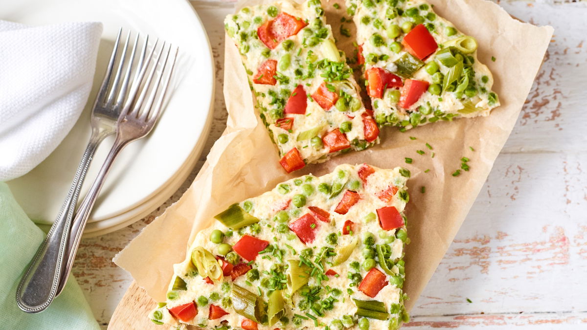 Thermomix-Rezept: Erbsen-Frittata