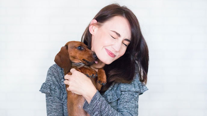 Daran erkennen Sie, dass Ihr Hund Sie lieb hat