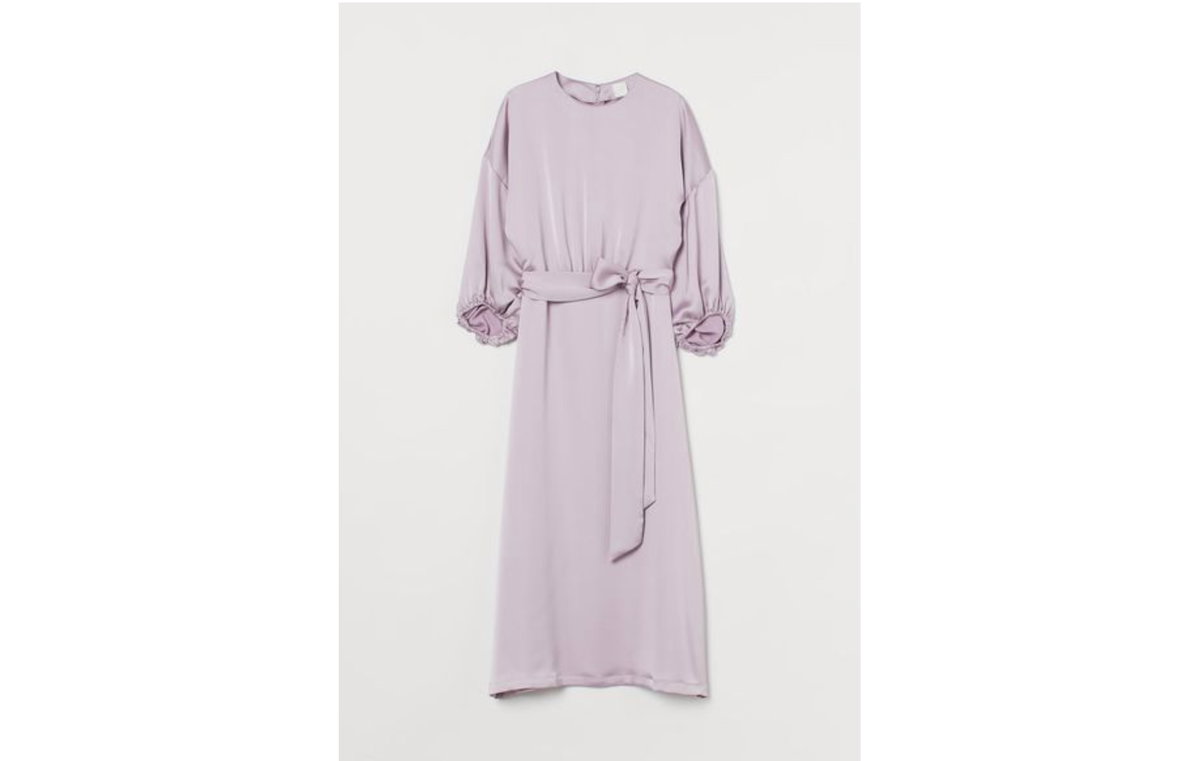Satinkleid H&M