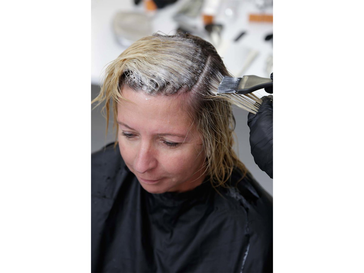 Umstyling Daniela Haare färben