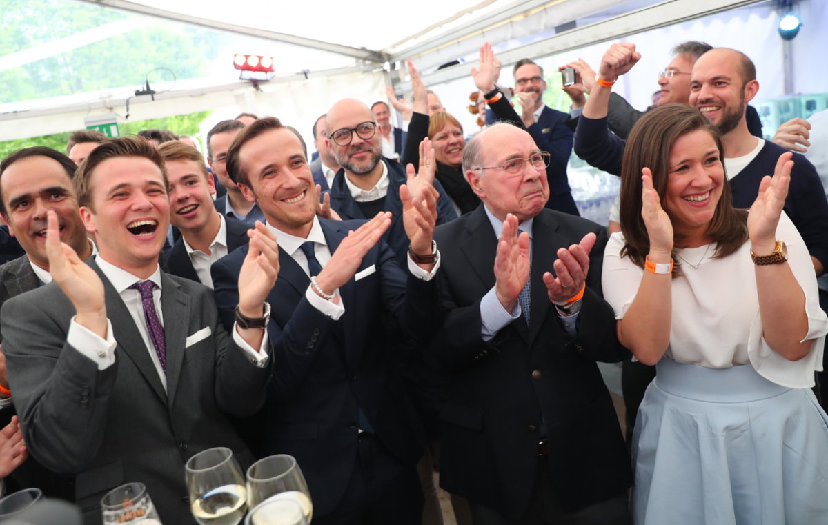 Armin Laschets Familie jubelt