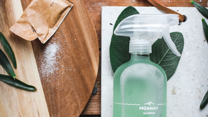 Nachhaltig putzen: Die Reiniger von "Moanah" im großen Redaktionstest