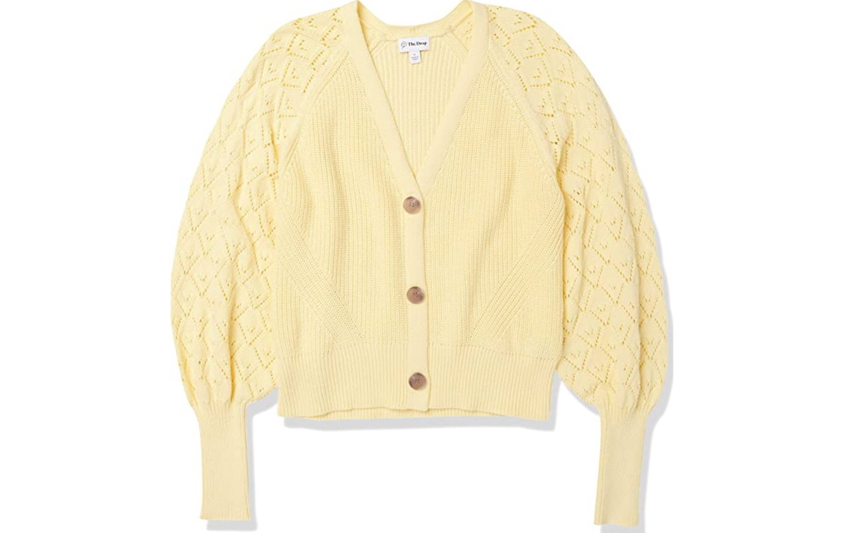 Cardigan gelb
