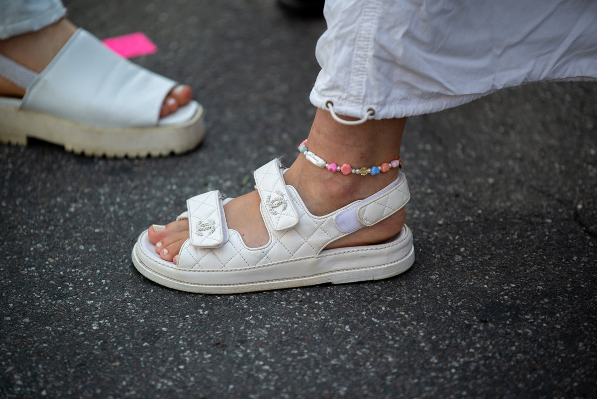 Fußkette bunt Streetstyle