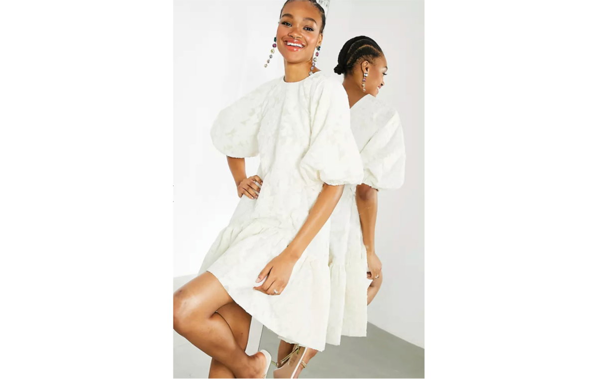 Puffärmel Kleid Asos