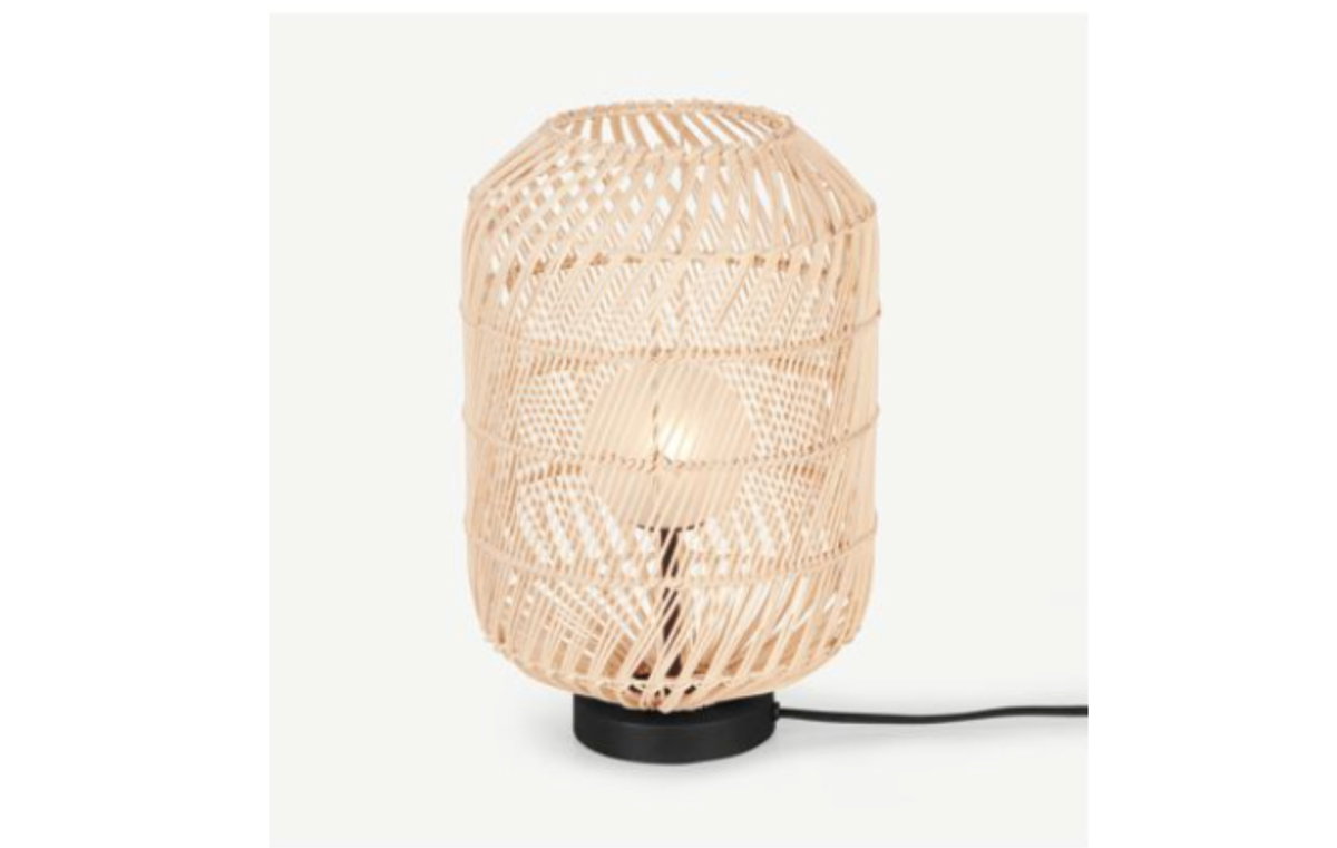 Lampe Rattan
