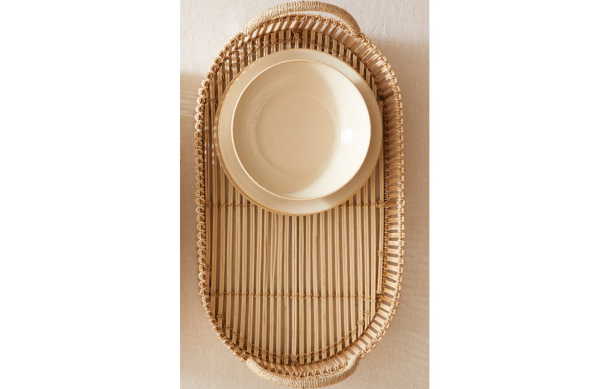 Rattantablett Zara Home