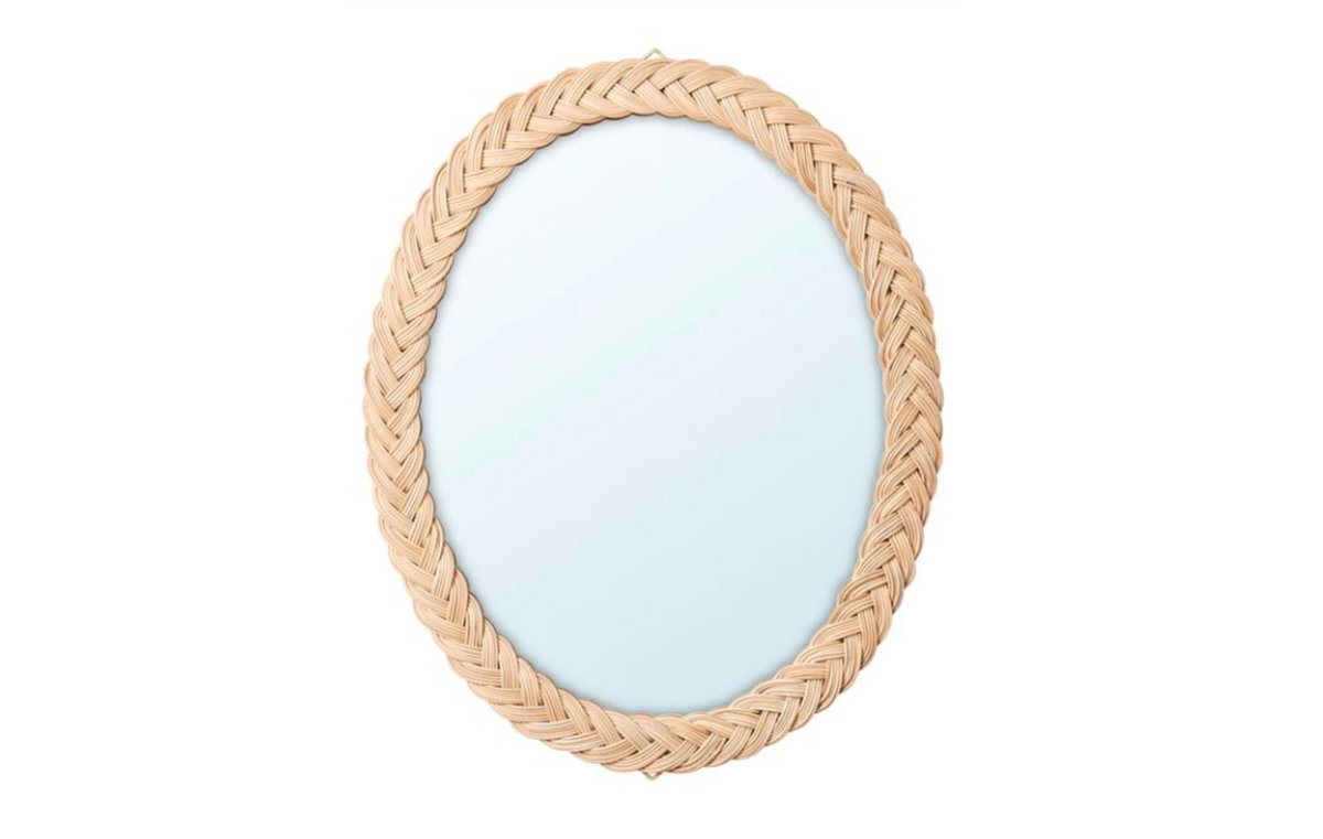 Spiegel Rattan