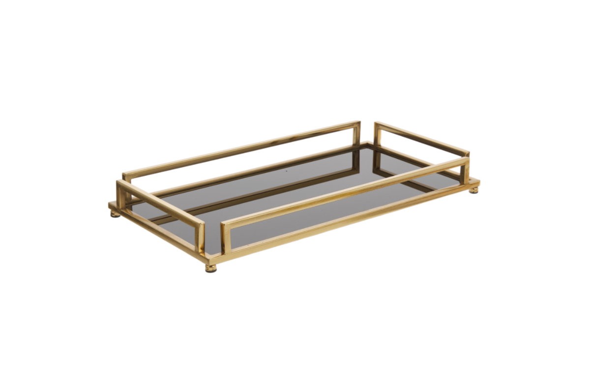 Tablett gold Westwing