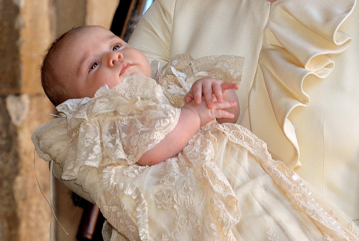 Am 23. Oktober 2013 wird der kleine Prinz George getauft.