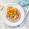 Rezept für lauwarmes Porridge mit Zimt-Äpfeln