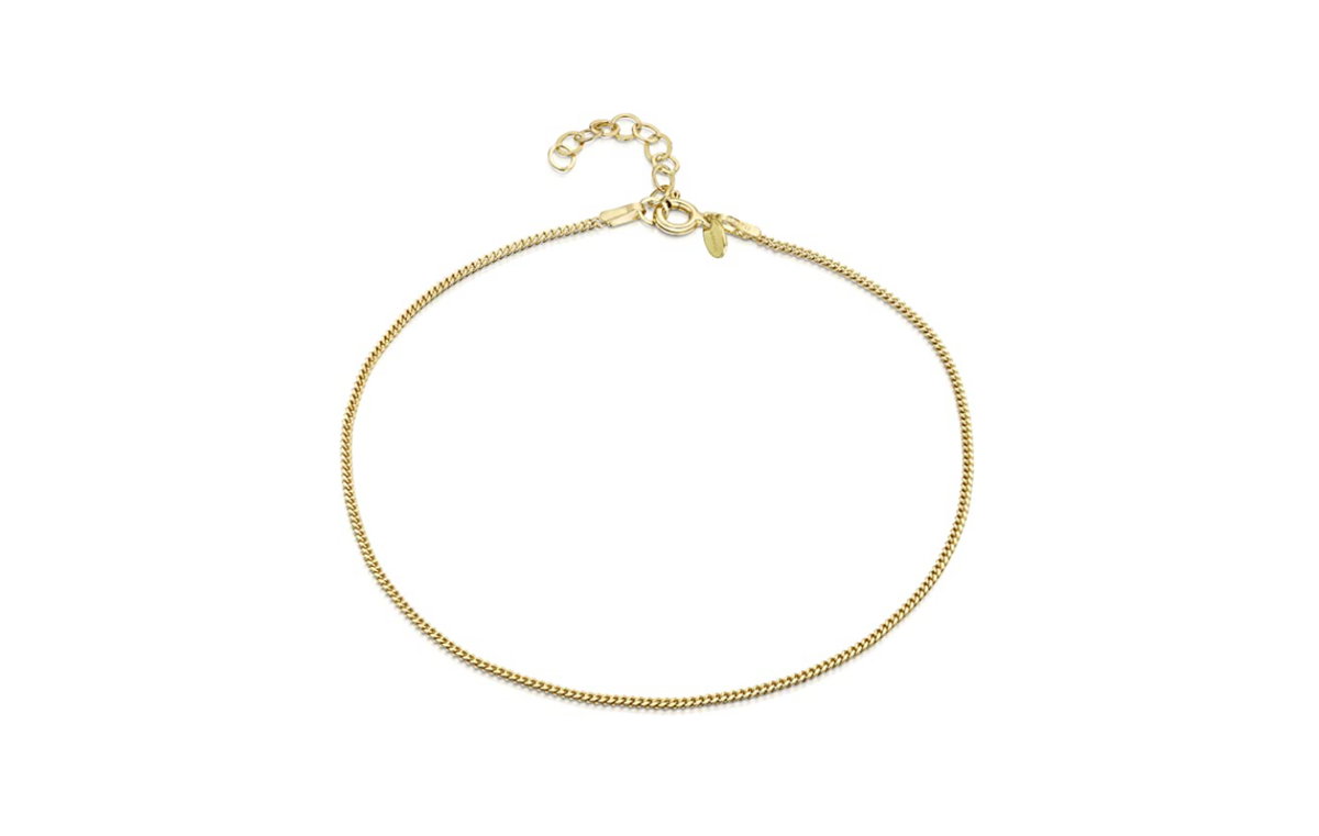 Fußkette gold