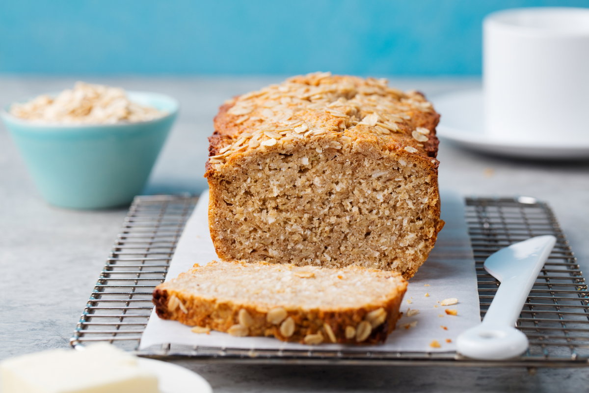 Brot aus Haferflocken