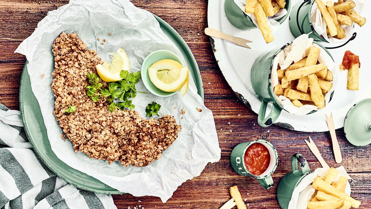 Mit unserer Haferflocken-Panade wird Ihr Schnitzel jetzt noch knuspriger