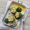 Runde Zucchini gefüllt mit Reis: Leckeres Rezept zum Abnehmen