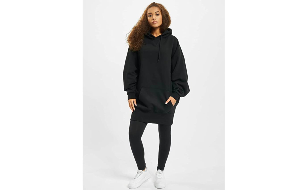 Oversize Hooodie schwarz