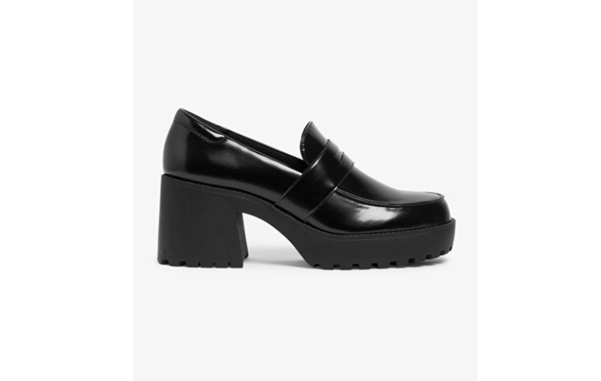 Loafer mit Absatz