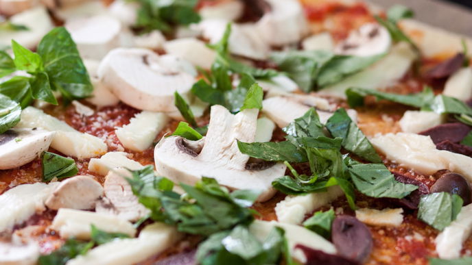 Rezept für eine gesunde Pizza ohne Weizenmehl