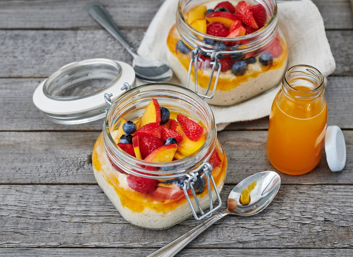 Porridge im Glas