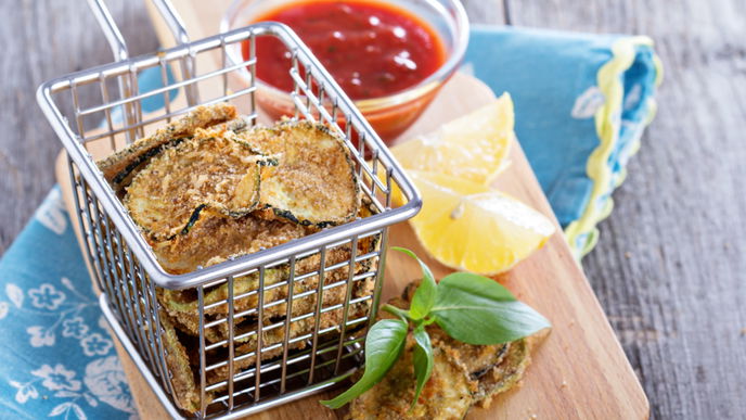 Zucchini-Chips: Gesunder Snack zum Abnehmen