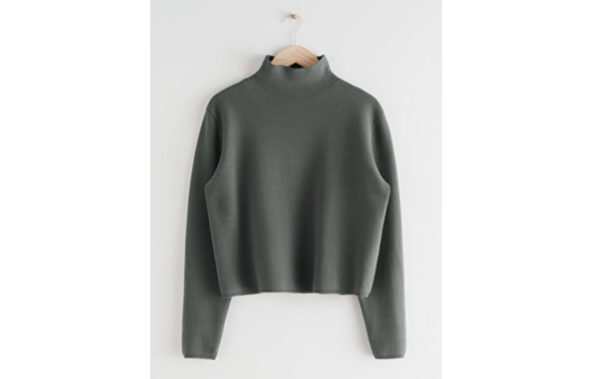 Pullover grau