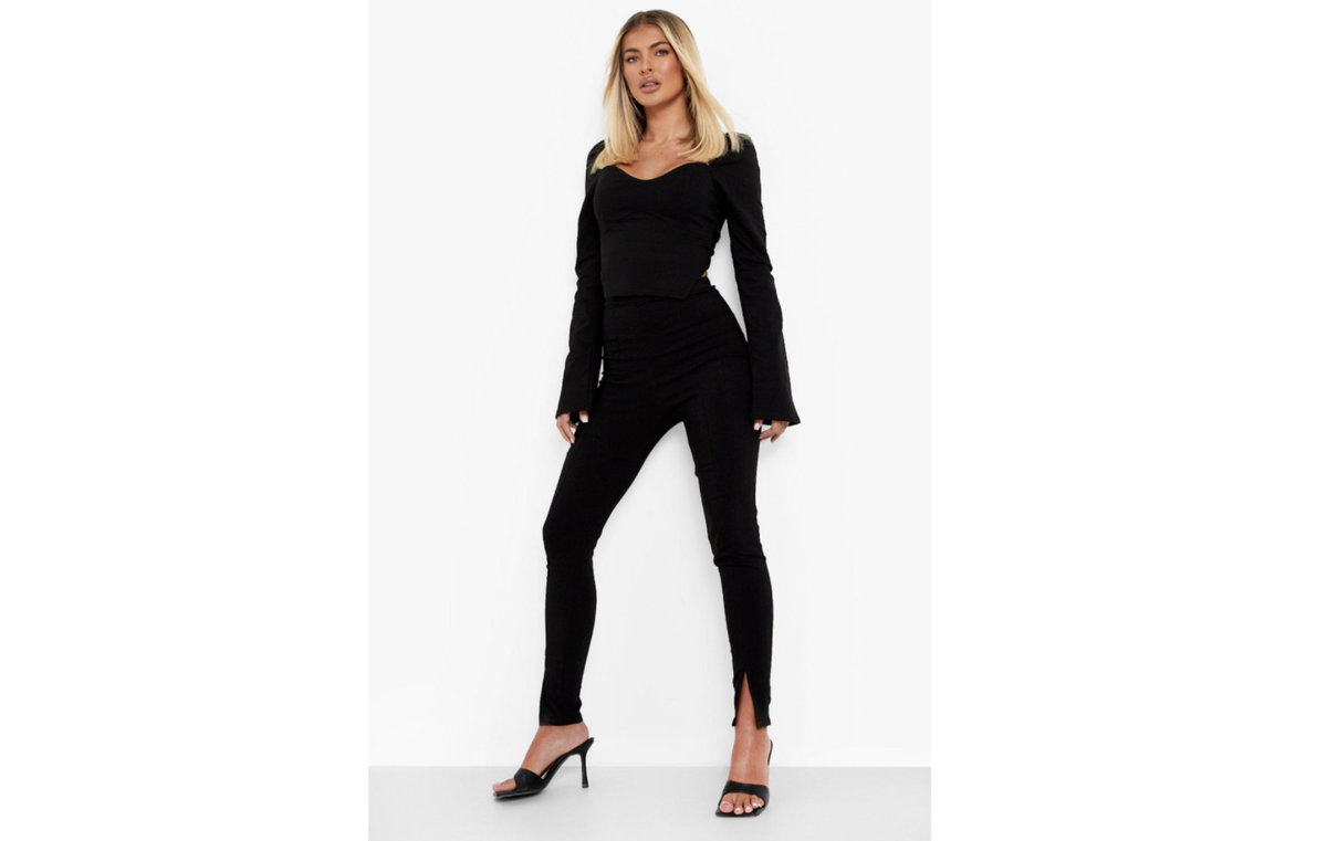 Leggins mit Schlitz