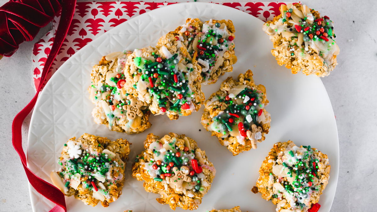 Plätzchen-Rezept ohne Zucker: Unsere Protein-Haferflocken-Cookies für die Festtage
