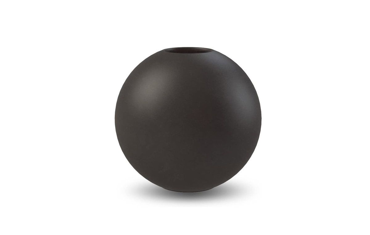 Vase schwarz