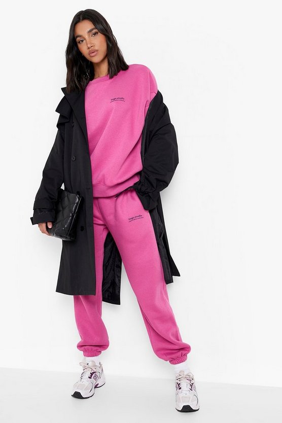 Jogginganzug in Pink