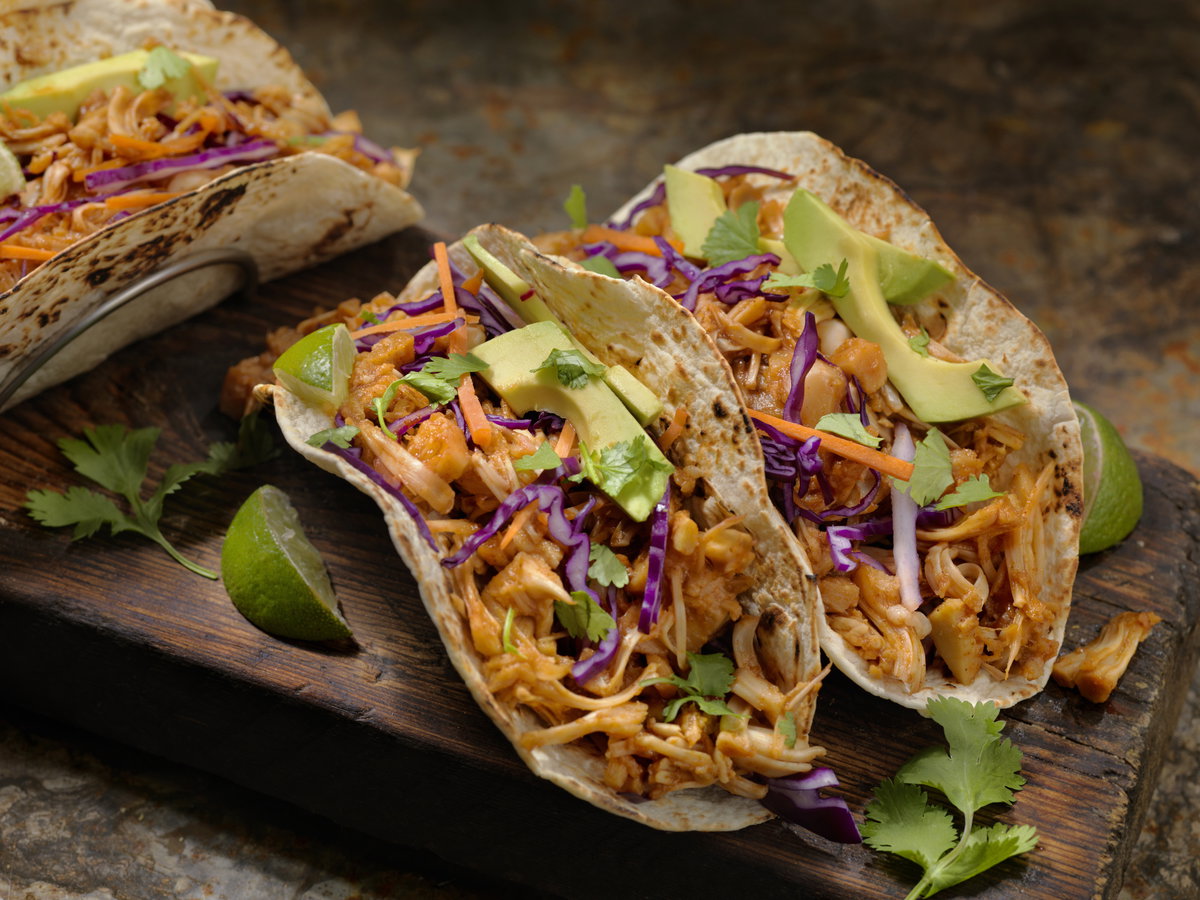 Pulled Pork Taco mit Jackfruit