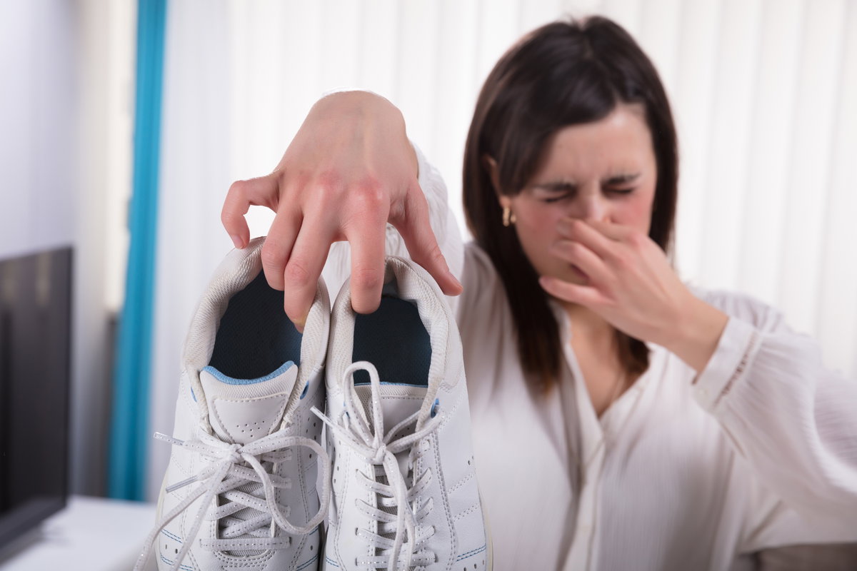 Schuhe stinken