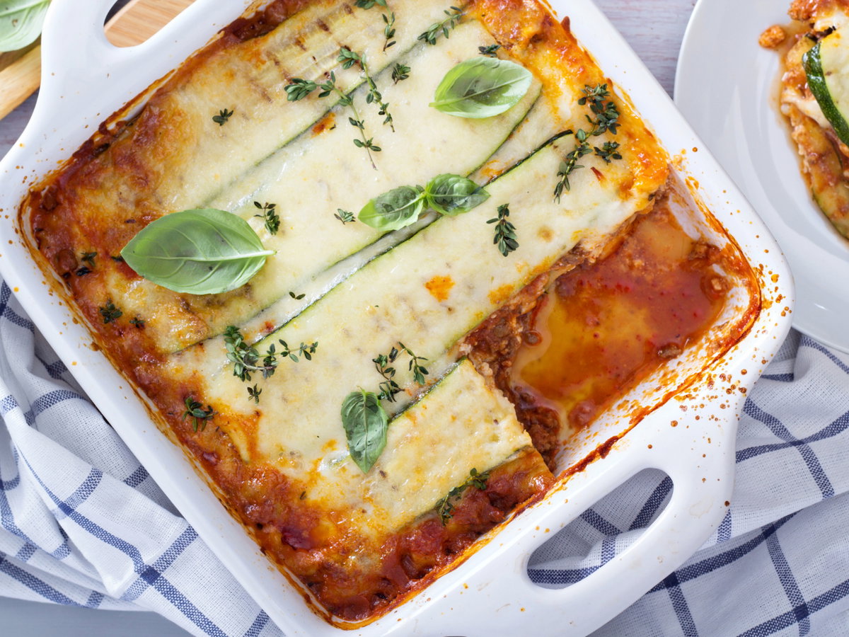 Zucchini-Lasagne