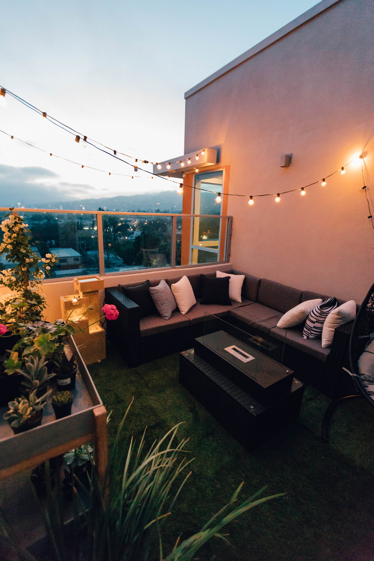 Balkon-Lichter