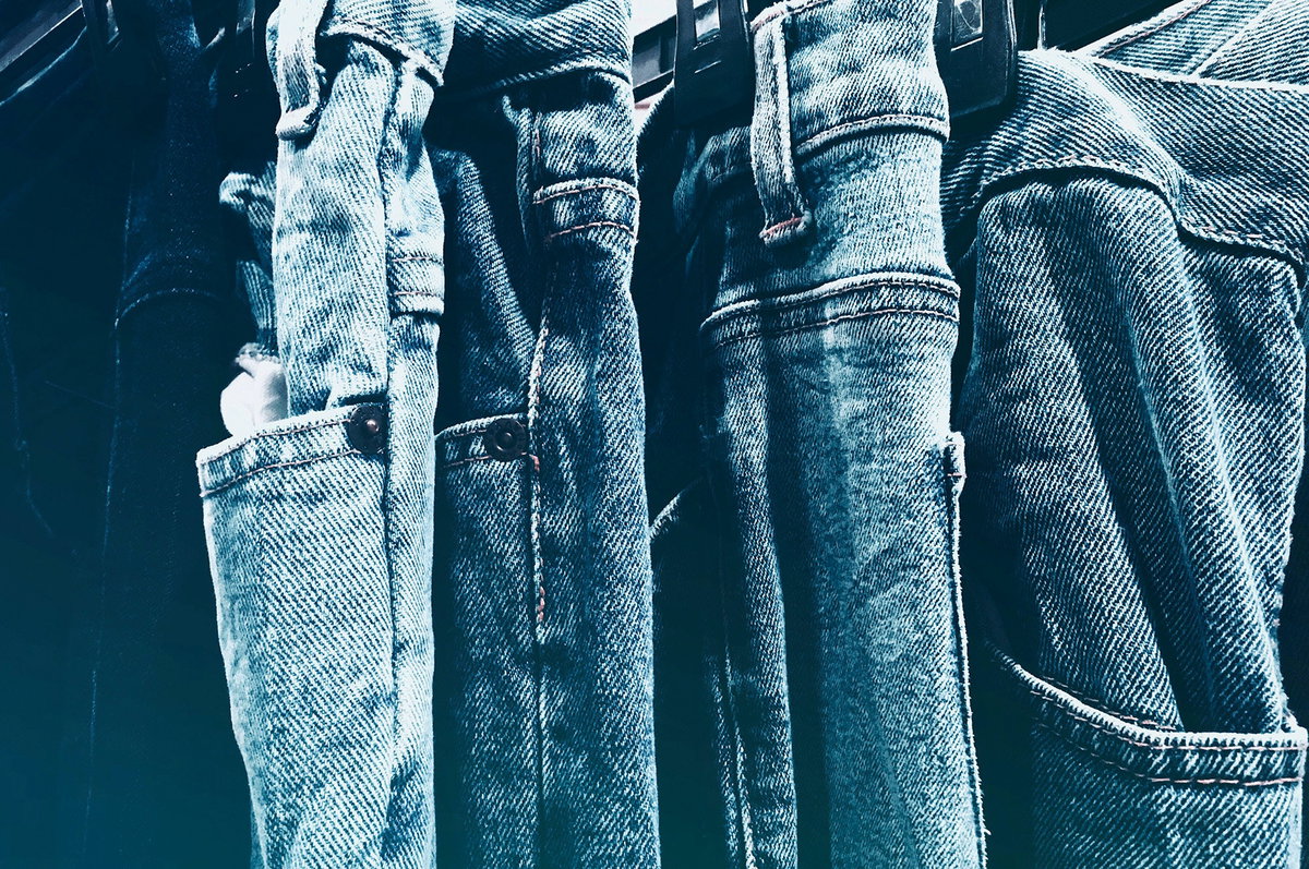 Jeans waschen