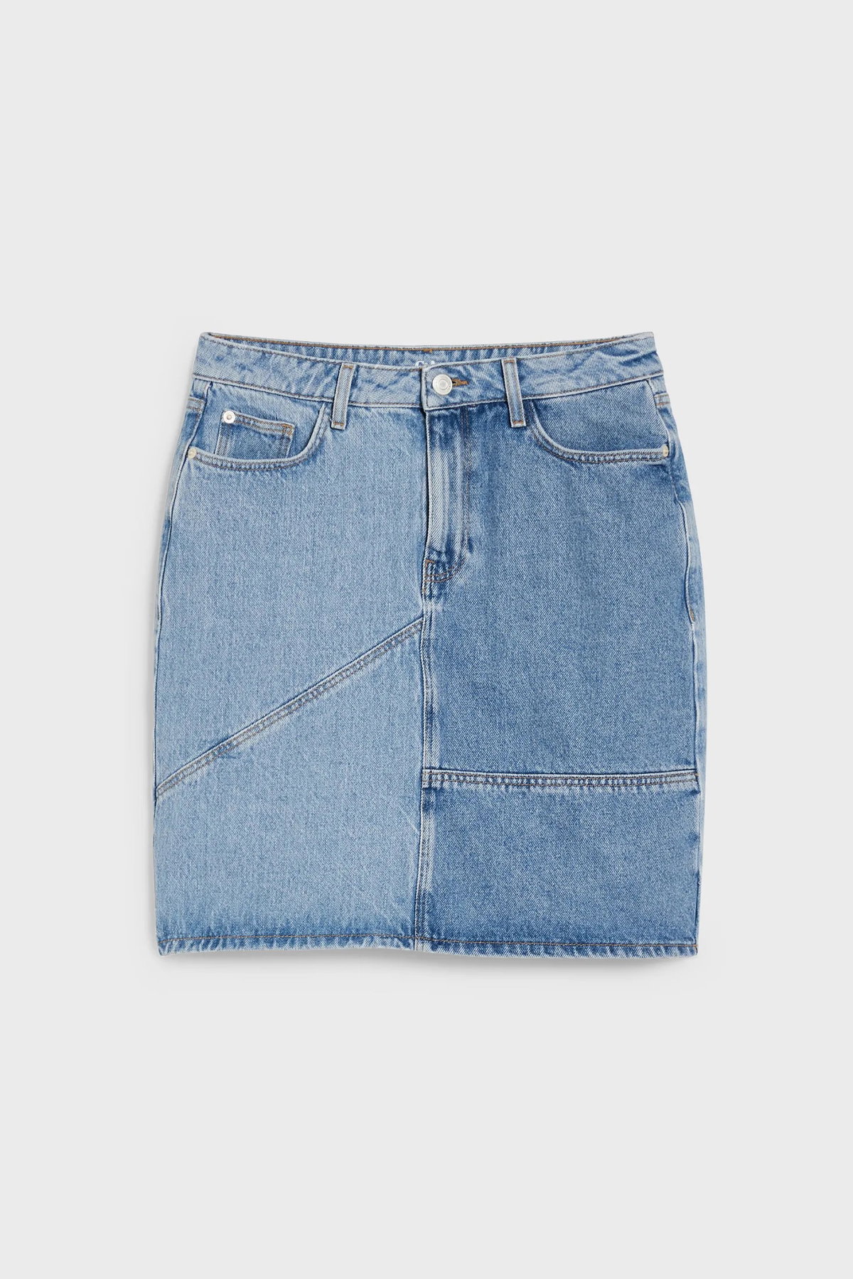 Jeans-Minirock