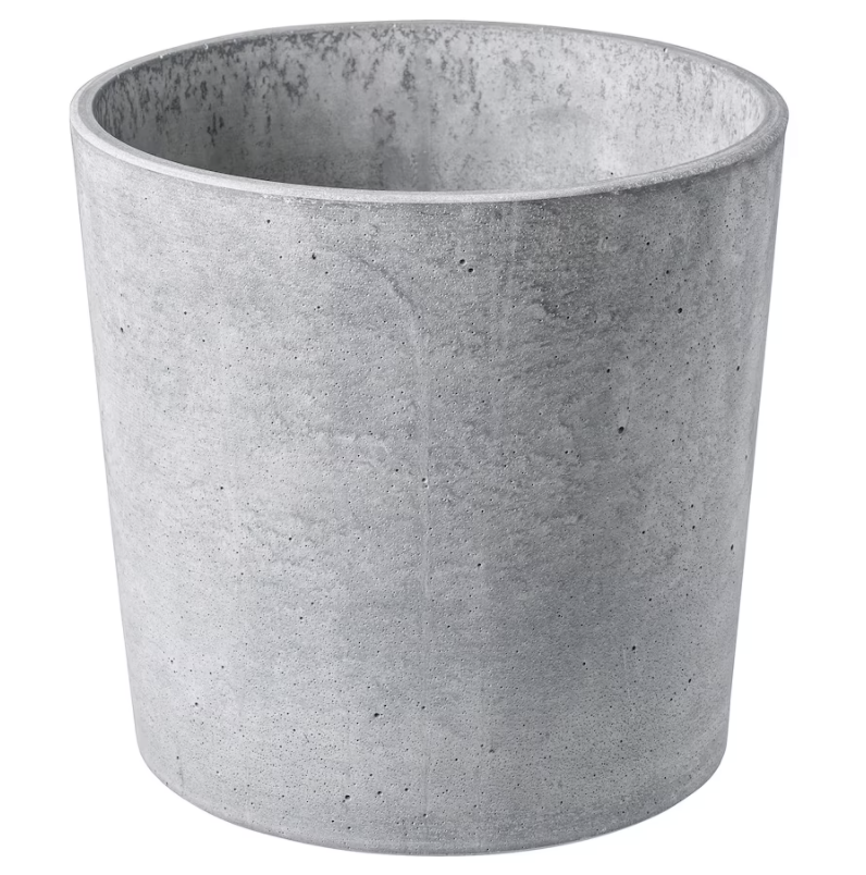 Topf aus Beton